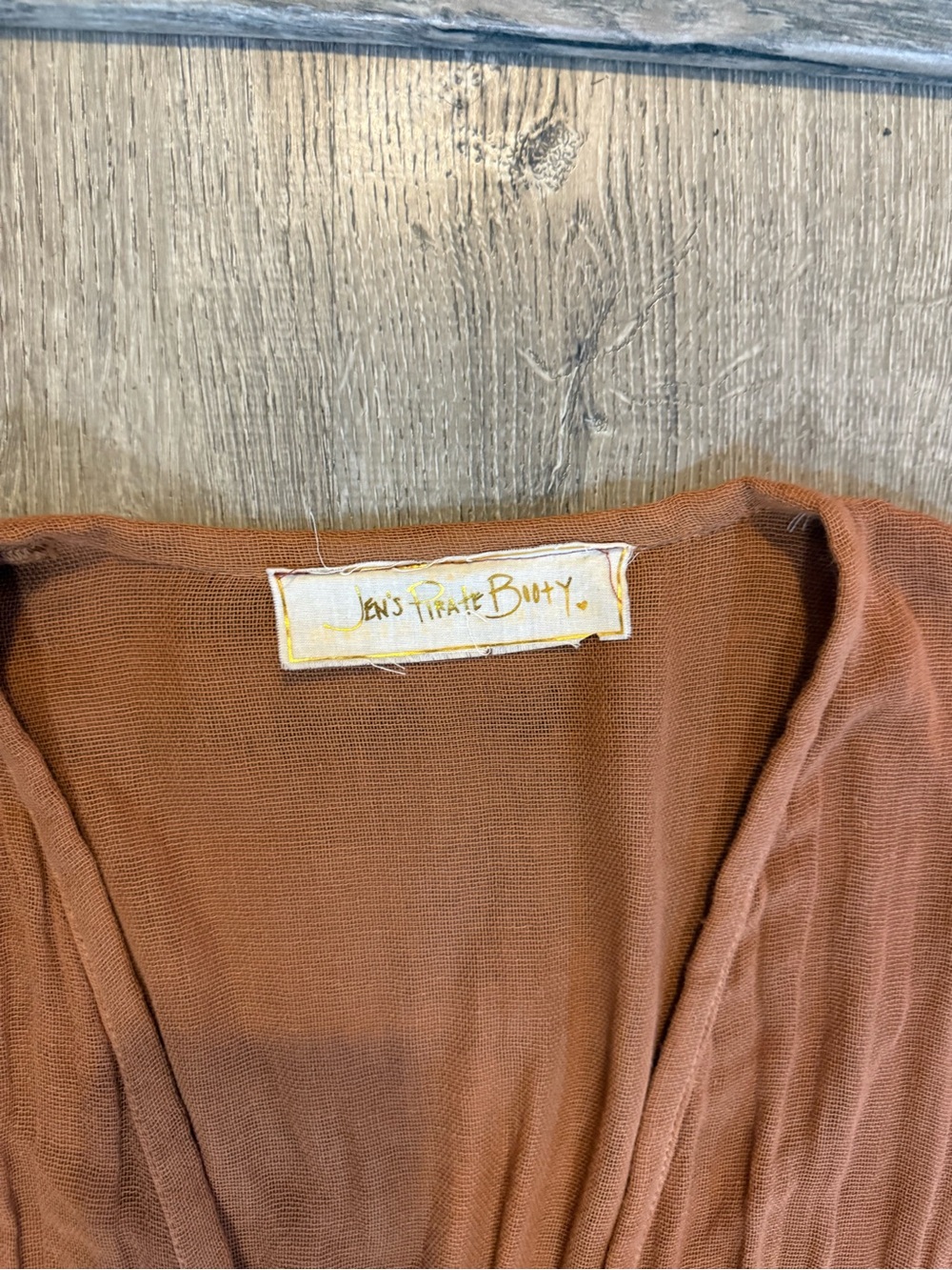 Free People x JEN'S PIRATE BOOTY Lapis Maxi Dress in Rust - Picture 6 of 9